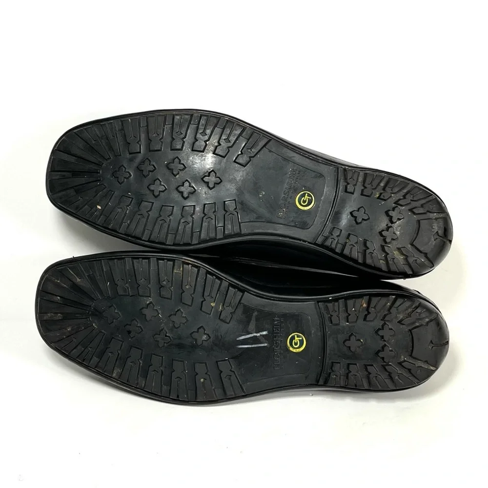 Florsheim‎ Men’s Loafers Horsebit Black Leather Size 11 D